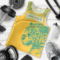 Custom Guyana Football Men Tank Top 2025 Go Golden Jaguars