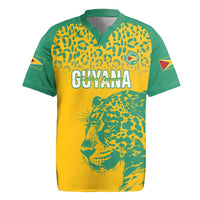 Custom Guyana Football Rugby Jersey 2025 Go Golden Jaguars