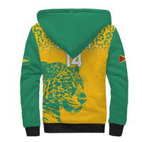 Custom Guyana Football Sherpa Hoodie 2025 Go Golden Jaguars