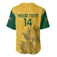 Custom South Africa Soccer Baseball Jersey Go Banyana Banyana Proteas - Wonder Print Shop