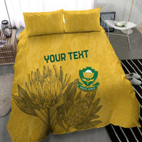 Custom South Africa Soccer Bedding Set Go Banyana Banyana Proteas - Wonder Print Shop