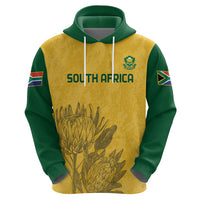 Custom South Africa Soccer Hoodie Go Banyana Banyana Proteas - Wonder Print Shop