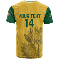 Custom South Africa Soccer T Shirt Go Banyana Banyana Proteas - Wonder Print Shop