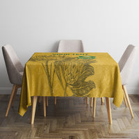 Custom South Africa Soccer Tablecloth Go Banyana Banyana Proteas - Wonder Print Shop