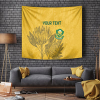 Custom South Africa Soccer Tapestry Go Banyana Banyana Proteas - Wonder Print Shop