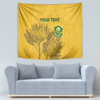 Custom South Africa Soccer Tapestry Go Banyana Banyana Proteas - Wonder Print Shop