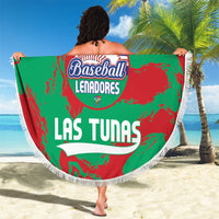 La Tunas 2025 Baseball Custom Beach Blanket Cuba Go Champions