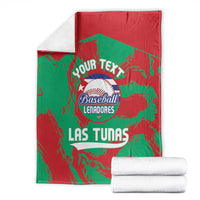 La Tunas 2025 Baseball Custom Blanket Cuba Go Champions