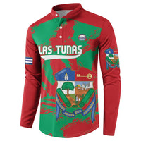 La Tunas 2025 Baseball Custom Button Sweatshirt Cuba Go Champions