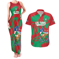 La Tunas 2025 Baseball Custom Couples Matching Tank Maxi Dress and Hawaiian Shirt Cuba Go Champions