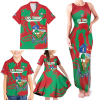 La Tunas 2025 Baseball Custom Family Matching Tank Maxi Dress and Hawaiian Shirt Cuba Go Champions