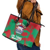 La Tunas 2025 Baseball Custom Leather Tote Bag Cuba Go Champions