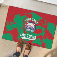 La Tunas 2025 Baseball Custom Rubber Doormat Cuba Go Champions