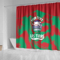 La Tunas 2025 Baseball Custom Shower Curtain Cuba Go Champions