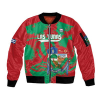 La Tunas 2025 Baseball Custom Sleeve Zip Bomber Jacket Cuba Go Champions