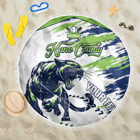 Kane County 2025 Baseball Custom Beach Blanket Come On Cougar