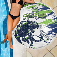 Kane County 2025 Baseball Custom Beach Blanket Come On Cougar