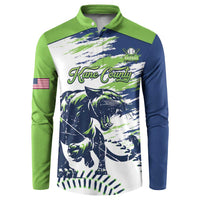 Kane County 2025 Baseball Custom Button Sweatshirt Come On Cougar