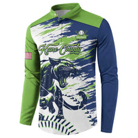 Kane County 2025 Baseball Custom Button Sweatshirt Come On Cougar