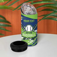 Kane County 2025 Baseball Custom 4 in 1 Can Cooler Tumbler Come On Cougar
