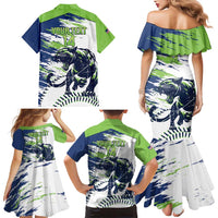 Kane County 2025 Baseball Custom Family Matching Mermaid Dress and Hawaiian Shirt Come On Cougar