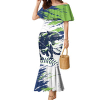 Kane County 2025 Baseball Custom Family Matching Mermaid Dress and Hawaiian Shirt Come On Cougar