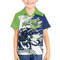 Kane County 2025 Baseball Custom Family Matching Tank Maxi Dress and Hawaiian Shirt Come On Cougar