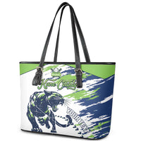 Kane County 2025 Baseball Custom Leather Tote Bag Come On Cougar