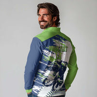 Kane County 2025 Baseball Custom Long Sleeve Polo Shirt Come On Cougar