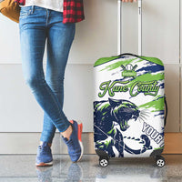 Kane County 2025 Baseball Custom Luggage Cover Come On Cougar