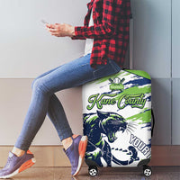 Kane County 2025 Baseball Custom Luggage Cover Come On Cougar