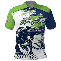 Kane County 2025 Baseball Custom Polo Shirt Come On Cougar