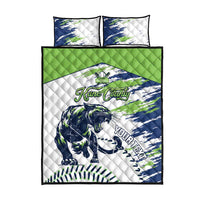 Kane County 2025 Baseball Custom Quilt Bed Set Come On Cougar