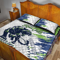 Kane County 2025 Baseball Custom Quilt Bed Set Come On Cougar