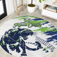 Kane County 2025 Baseball Custom Round Carpet Come On Cougar