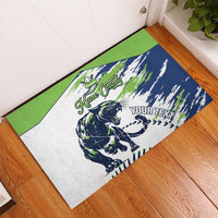 Kane County 2025 Baseball Custom Rubber Doormat Come On Cougar