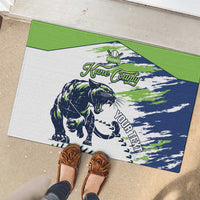 Kane County 2025 Baseball Custom Rubber Doormat Come On Cougar