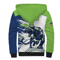 Kane County 2025 Baseball Custom Sherpa Hoodie Come On Cougar