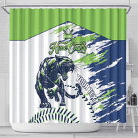 Kane County 2025 Baseball Custom Shower Curtain Come On Cougar