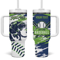 Kane County 2025 Baseball Custom Tumbler With Handle Come On Cougar