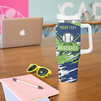 Kane County 2025 Baseball Custom Tumbler With Handle Come On Cougar