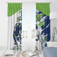 Kane County 2025 Baseball Custom Window Curtain Come On Cougar