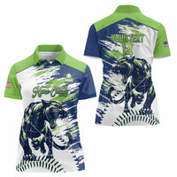 Kane County 2025 Baseball Custom Women Polo Shirt Come On Cougar