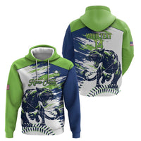 Kane County 2025 Baseball Custom Zip Hoodie Come On Cougar