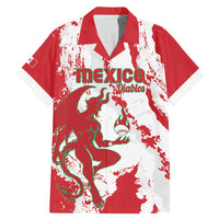 Diablos Rojos 2025 Baseball Custom Family Matching Mermaid Dress and Hawaiian Shirt Come On Mexico