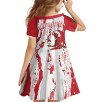 Diablos Rojos 2025 Baseball Custom Family Matching Off The Shoulder Long Sleeve Dress and Hawaiian Shirt Come On Mexico