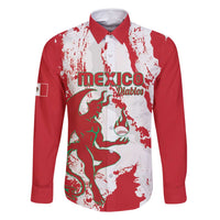 Diablos Rojos 2025 Baseball Custom Family Matching Off Shoulder Maxi Dress and Hawaiian Shirt Come On Mexico