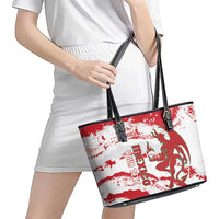 Diablos Rojos 2025 Baseball Custom Leather Tote Bag Come On Mexico