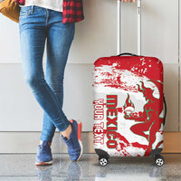Diablos Rojos 2025 Baseball Custom Luggage Cover Come On Mexico