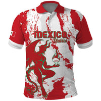 Diablos Rojos 2025 Baseball Custom Polo Shirt Come On Mexico